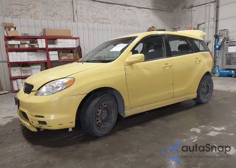 2004 Toyota Matrix Xr z USA, uszkodzony, nr VIN 2T1LR32E84C287774